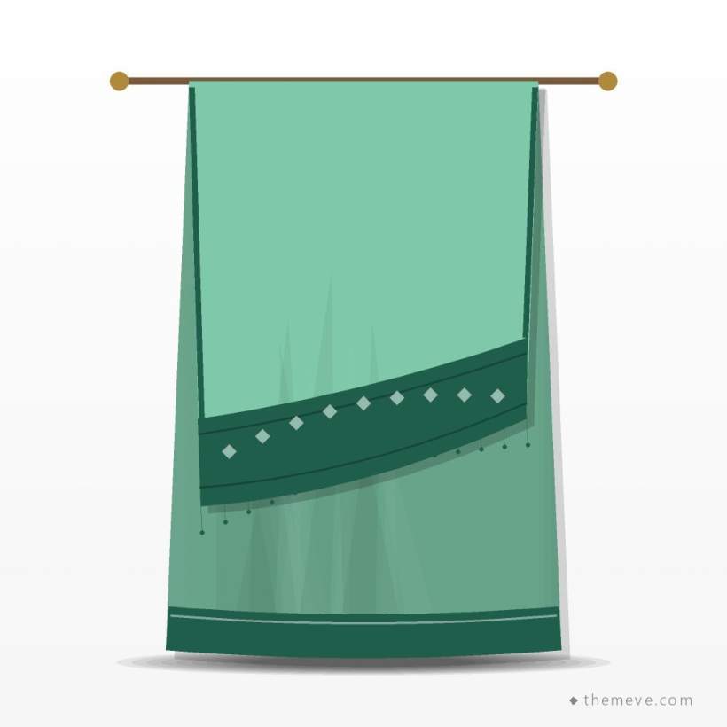 Cotton Tant Saree — Mint
