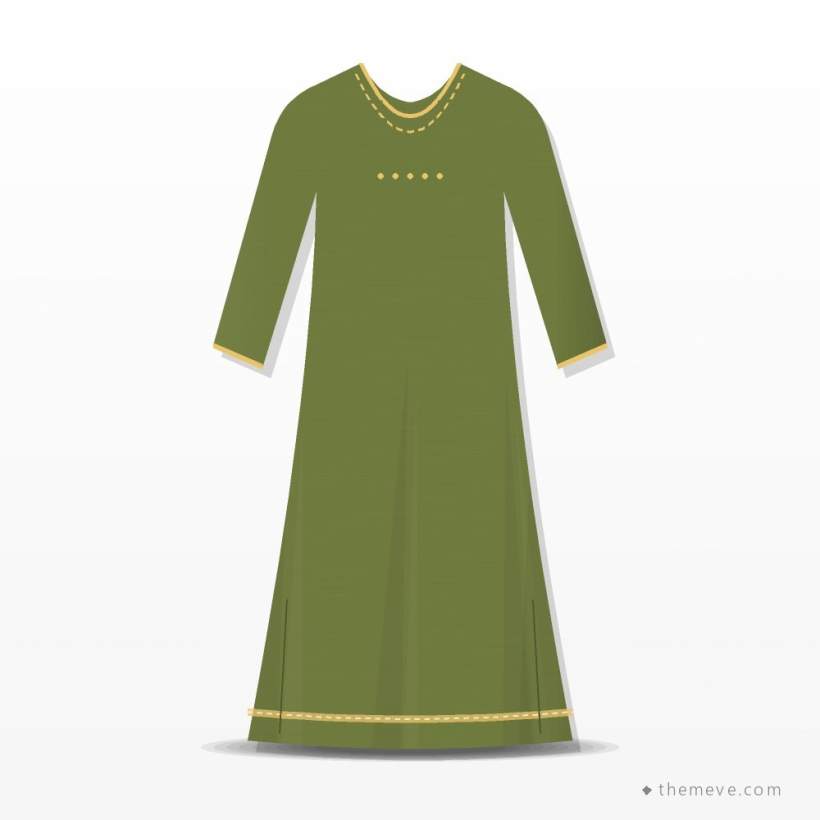 Long Kurti — Olive