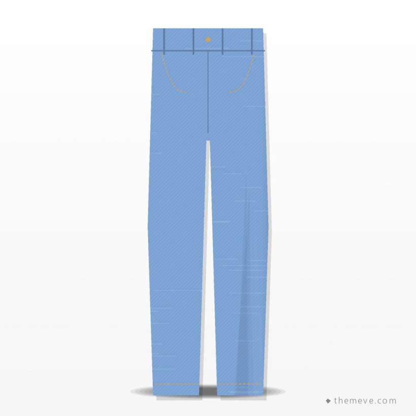 Mom Jeans — Light Blue