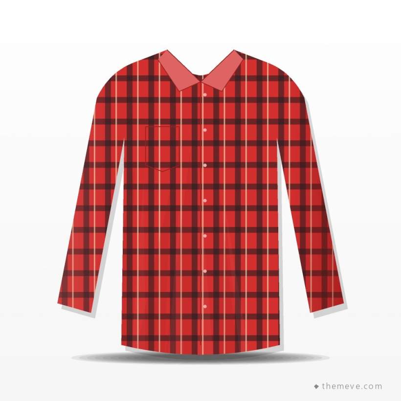 Check Shirt — Red
