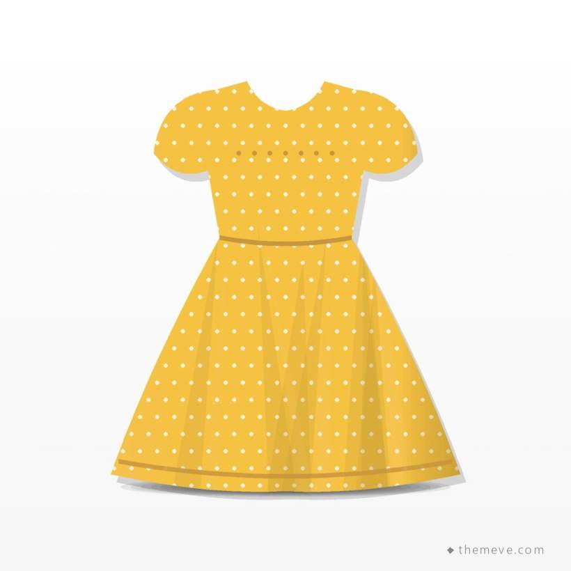 Cotton Frock — Yellow