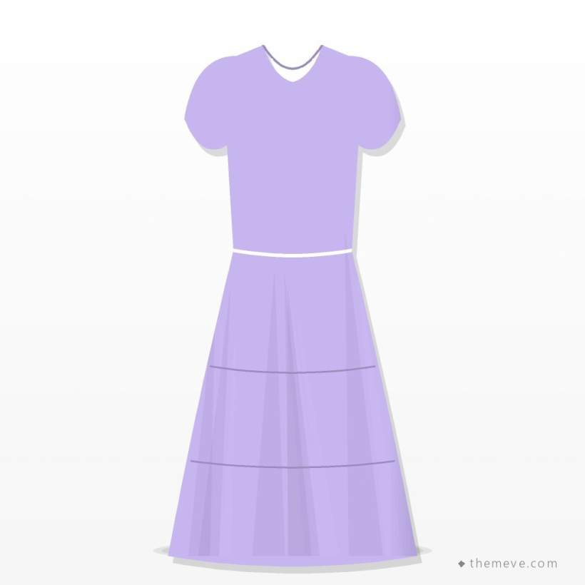 Twirl Dress — Lilac