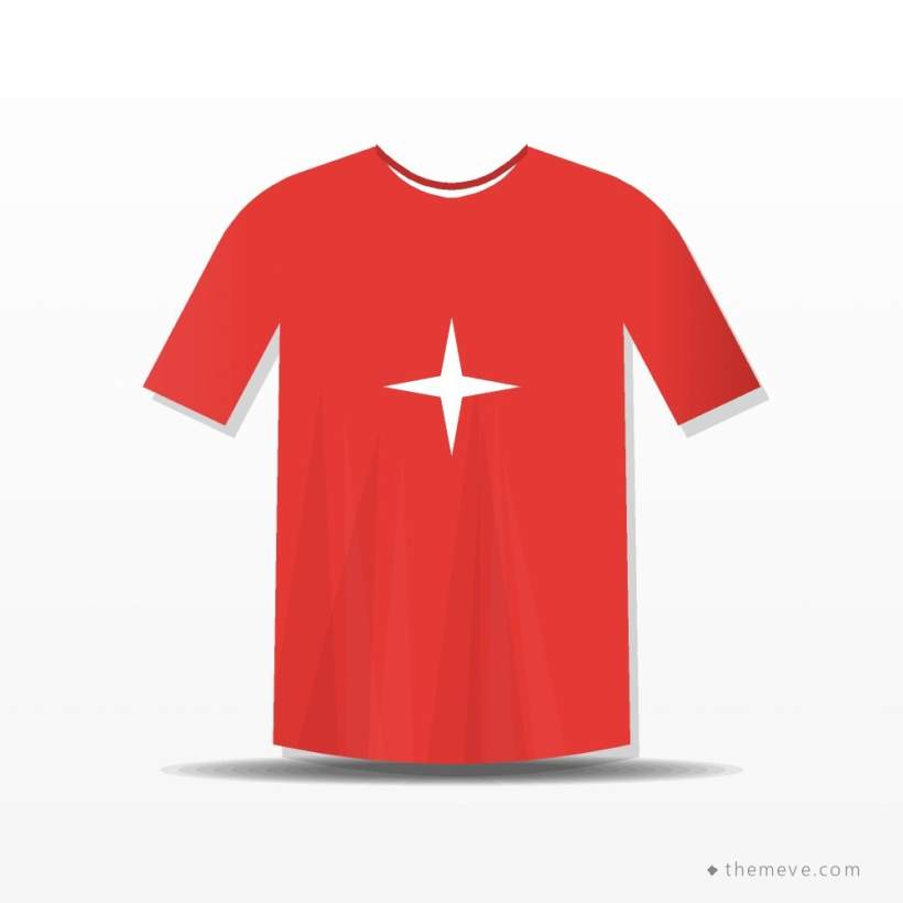 Kids Tee — Red