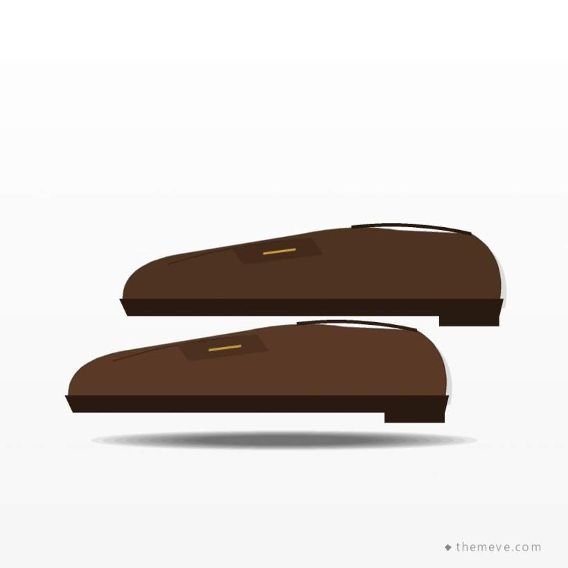 Leather Loafers — Brown